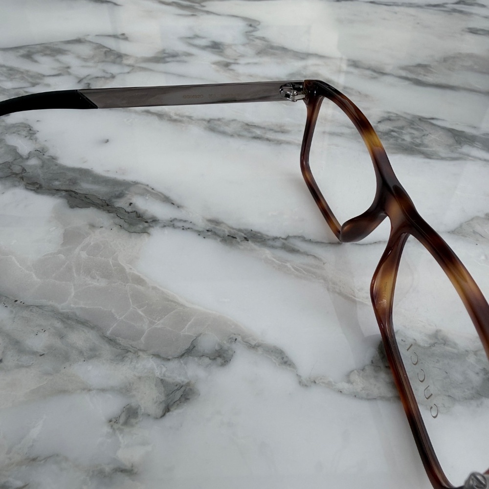 Gucci Eyeglasses, Tortoise brown, GG0692O, 55/16 150 - Picture 5 of 7